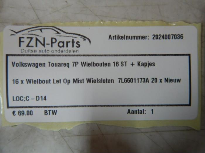Wielbouten set Volkswagen Touareg (22745417)