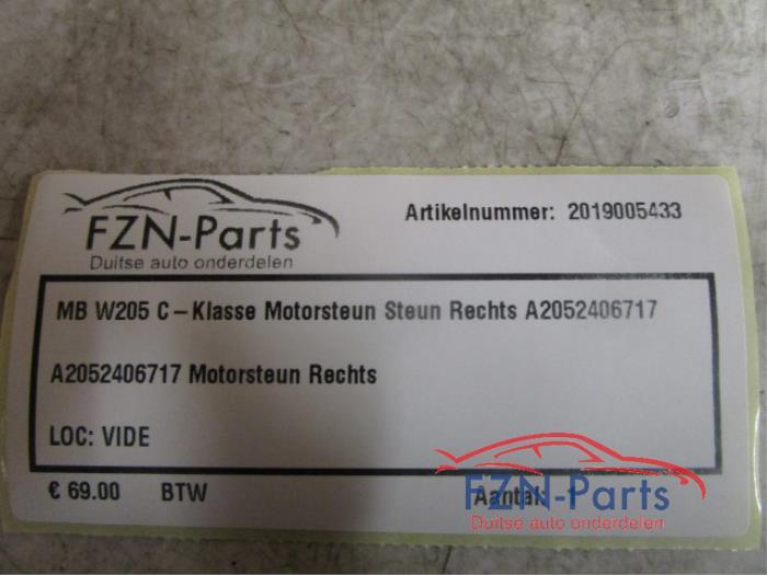 MERCEDES-BENZ W205 C-Klasse Motorsteun Rechts