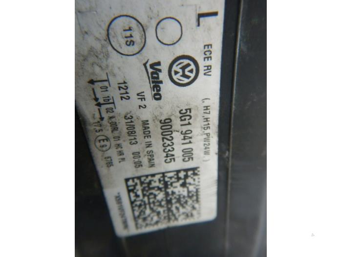VW Golf 7 Halogeen Koplamp Links