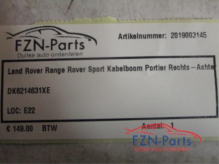 Land Rover Range Rover Sport Kabelboom Portier Rechts-Achter