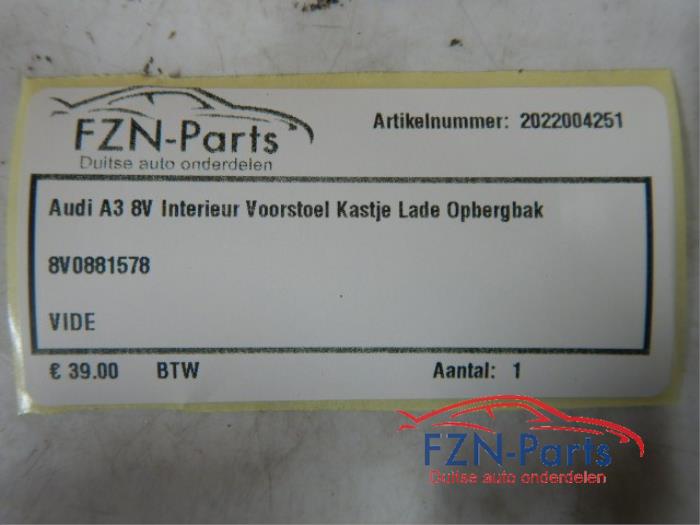Opbergvak Audi A3 (22741657)