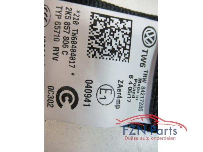 Veiligheidsgordel Set voor Volkswagen Caddy (22729007)