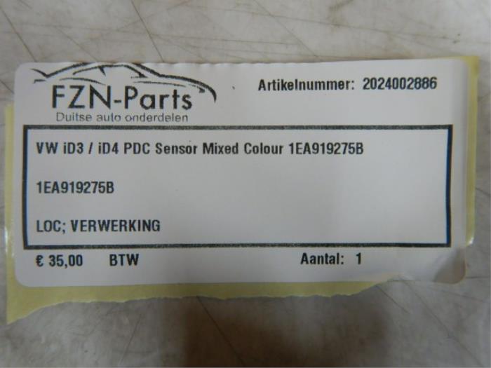 VW ID3/ID4 PDC Sensor Mixed Colors