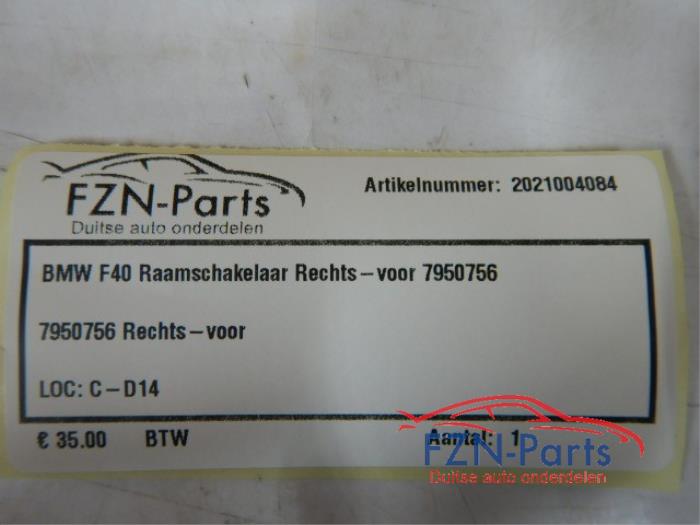 Elektrisch Raam Schakelaar BMW 1-Serie (22729152)