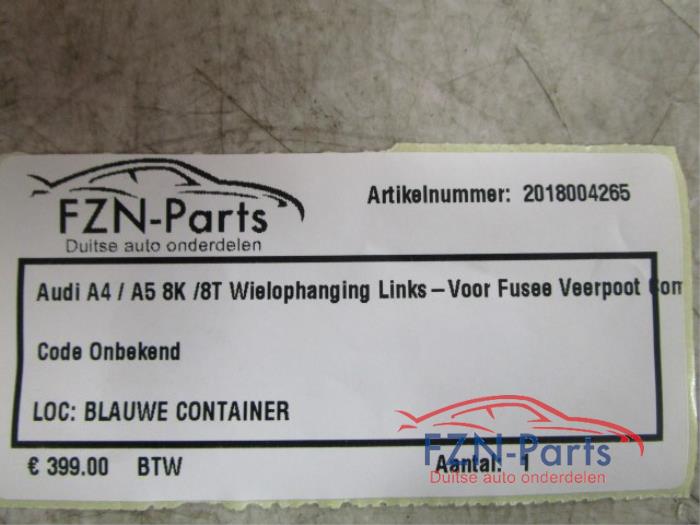 Wielophanging links-achter Audi A5 (22729550)