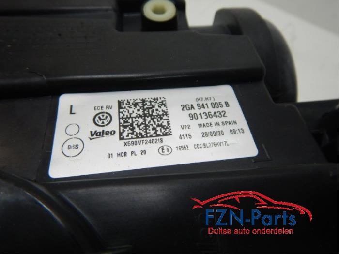VW T-Roc Koplamp Links L Halogeen H7