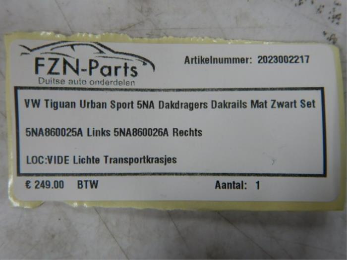 Dakrail set Volkswagen Tiguan (22733663)