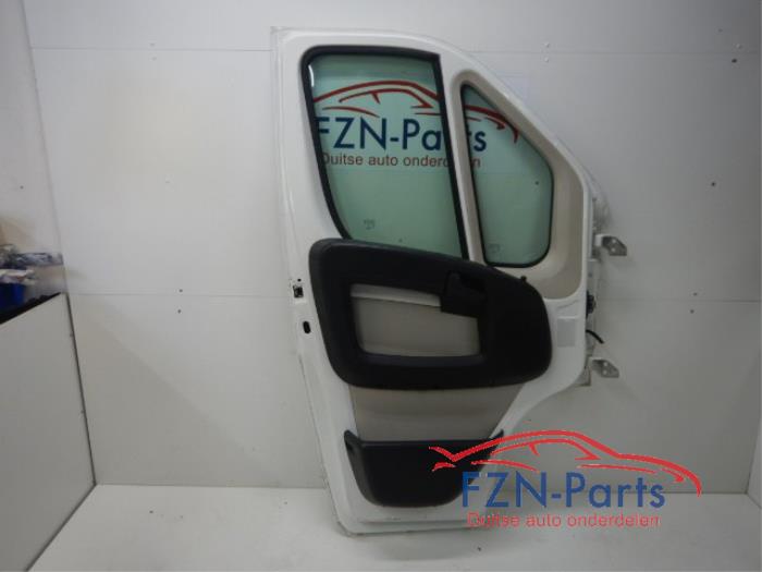 Citroen Jumper Portier/Deur Links-Voor Kleur: Blanc BanquiseLicht Restyle deukPortier, Deur, Links-Voor, Wit, Jumper 2017 1.5 BlueHDi 100