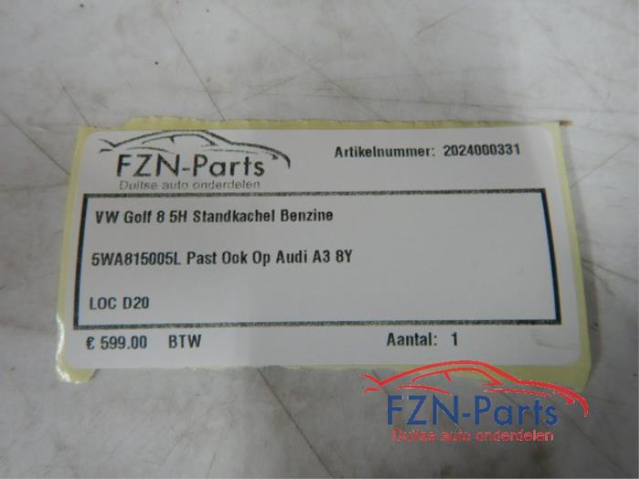 VW Golf 8 5H Standkachel Benzine