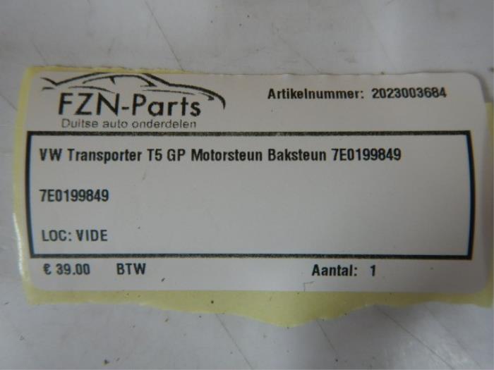 VW Transporter T5 GP Motorsteun Baksteun