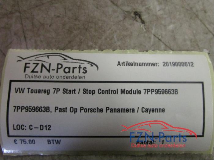 Luchtvering module Volkswagen Touareg (22740731)