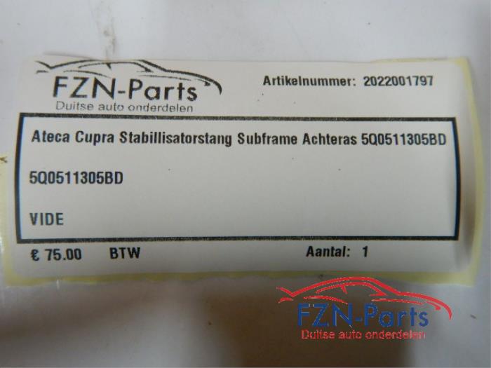 Stabilisatorstang achter Seat Ateca (22743904)