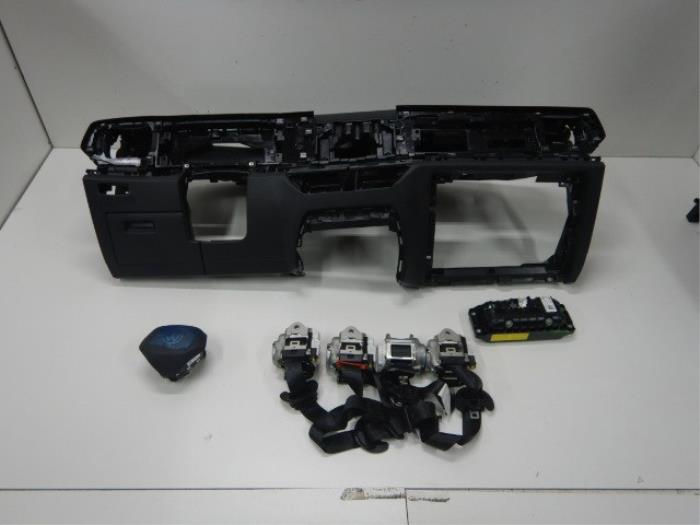 VW Tiguan 571 Airbagset Dashboard airbags Gordels HUD
