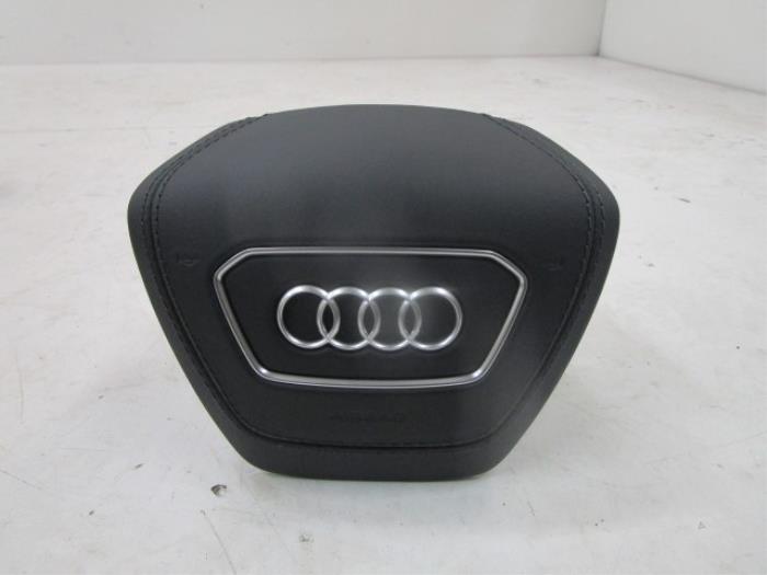 Audi A6 A7 4K Stuurairbag Leer Zwart Stiksel