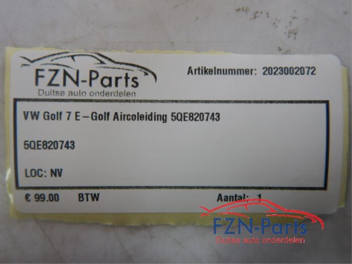 VW Golf 7 E-Golf Aircoleiding