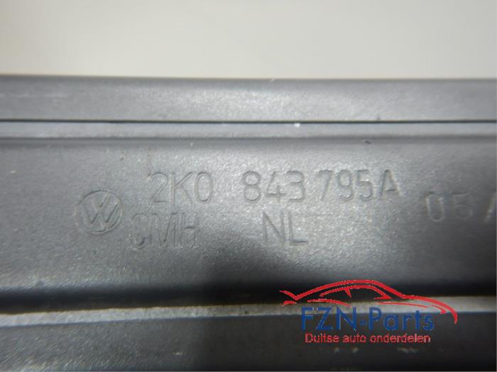 VW Caddy 2K Afdekking Geleiding Rail Links