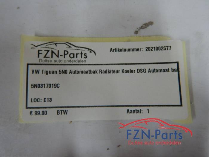 Radiateur Volkswagen Tiguan (22742337)