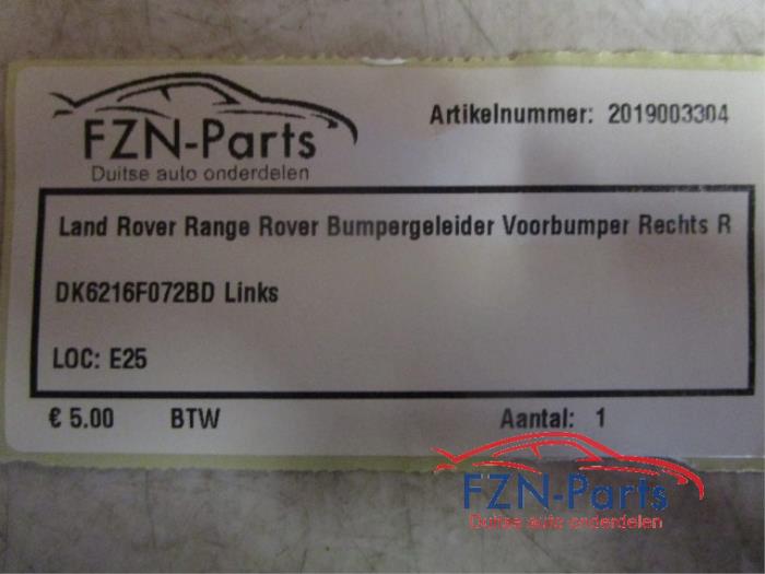 Land Rover Range Rover Bumpergeleider Voorbumper Rechts R