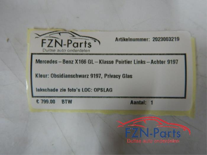 Portier 4Deurs links-achter Mercedes ML-Klasse (22723588)