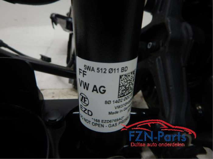 Wielophanging rechts-achter Volkswagen Golf (22729615)