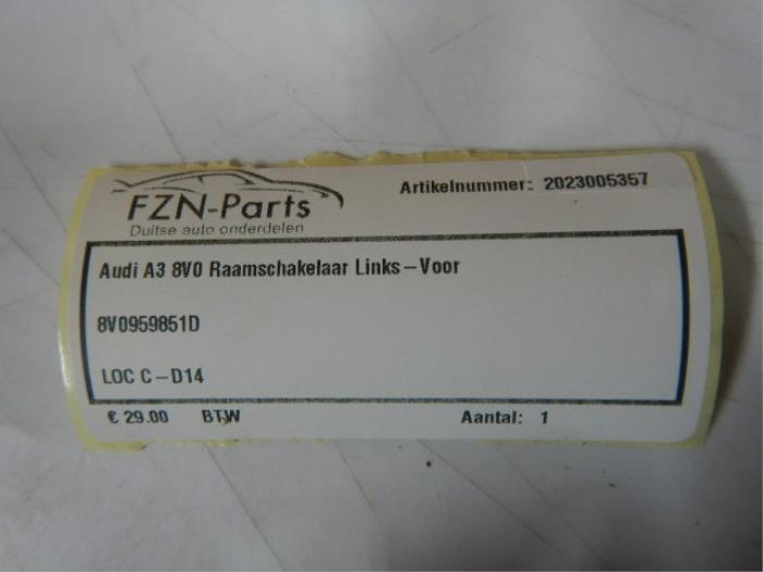 Elektrisch Raam Schakelaar Audi A3 (22729083)