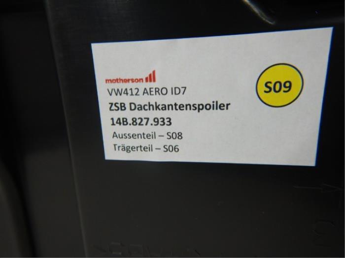 VW ID7 Dakspoiler