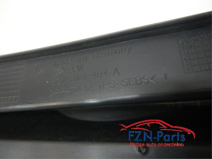 VW Golf 7 Facelift Parafaan Afdekkingsplaat Rechts