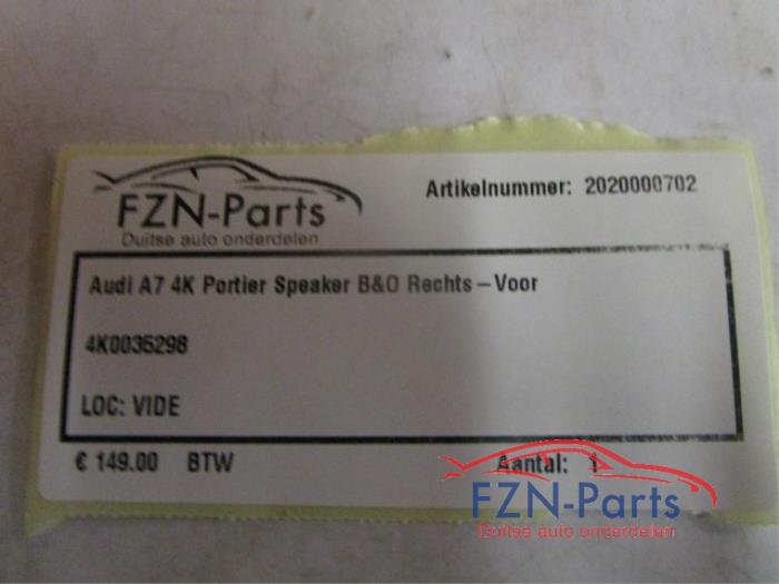 Luidspreker Audi A7 (22740558)