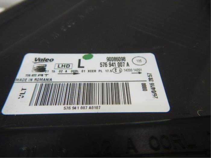 Seat Ateca Koplamp Links Xenon Volled