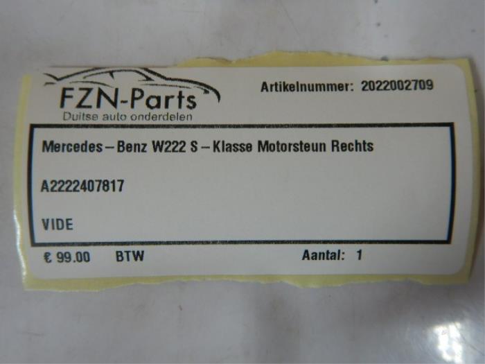 Motorsteun Mercedes S-Klasse (22736617)