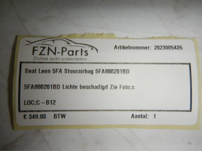Airbag links (Stuur) Seat Leon (22730495)