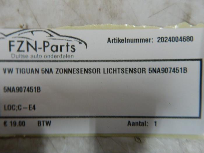 Lichtsensor Volkswagen Tiguan (22744966)