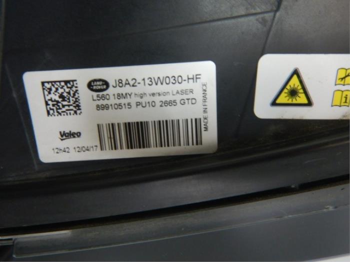 Koplamp links Landrover Velar (22721411)