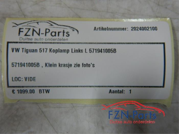 Koplamp links Volkswagen Tiguan (22721508)