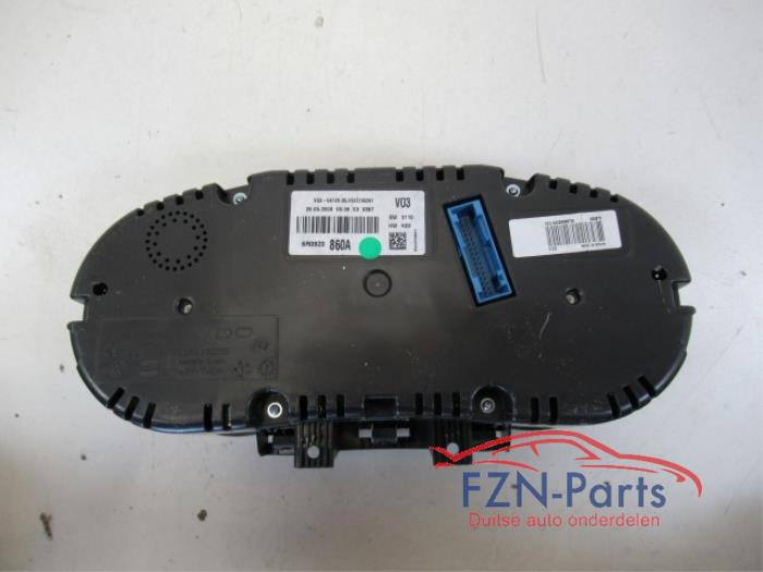 VW Polo 6R Kilometertellerunit Tellerunit