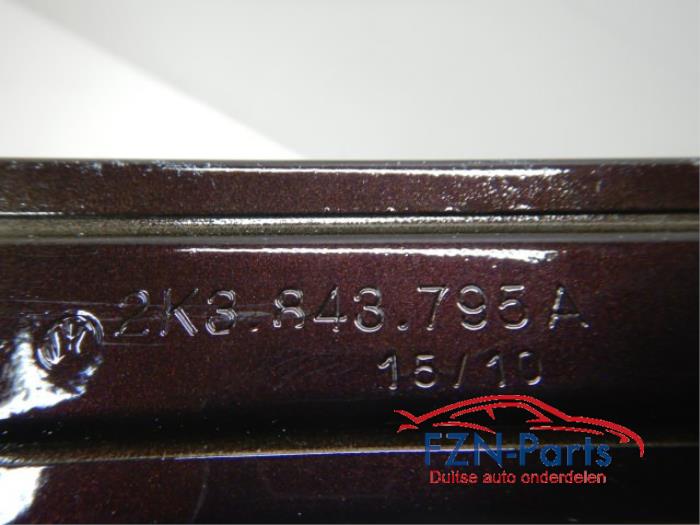 VW Caddy Maxi Afdekking Geleiding Rail Links