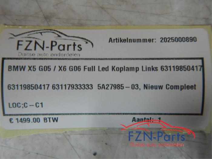 Koplamp links BMW Diversen (22721469)