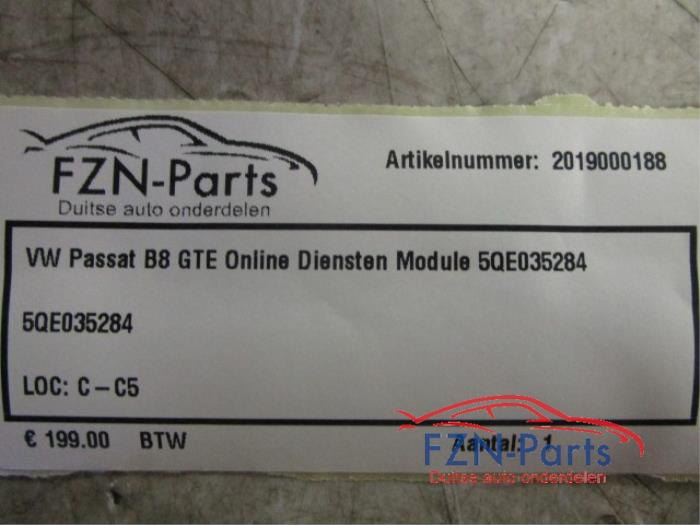 WiFi module Volkswagen Passat (22742384)