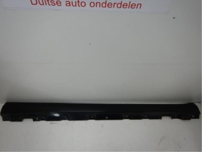 Mercedes-Benz S-Klasse W222 Side-Skirt Rechts Kleur: Obsidian Black