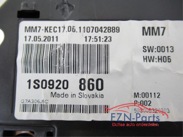 Kilometerteller KM Volkswagen Diversen (22735277)