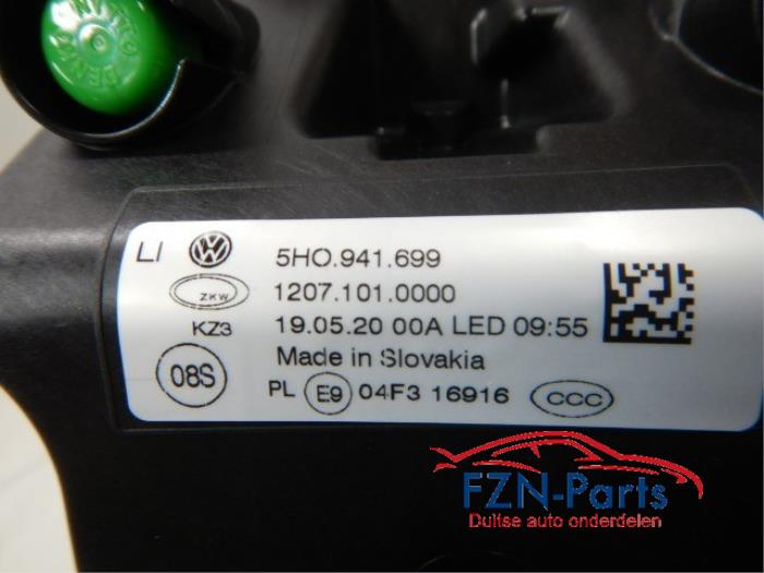 Mistlamp links-voor Volkswagen Golf (22736105)