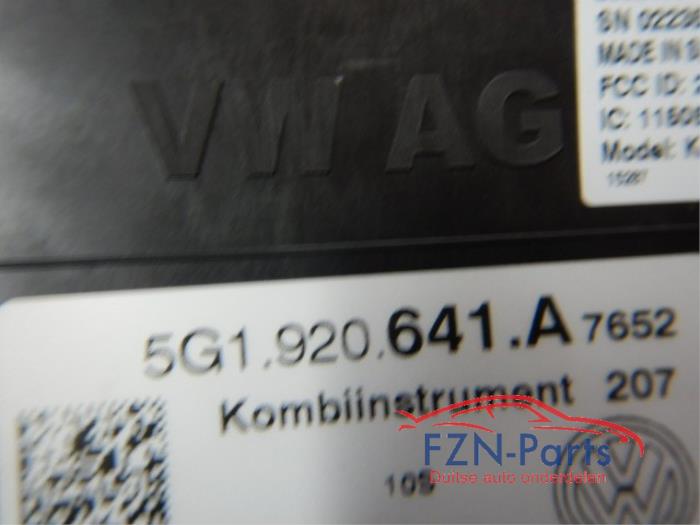 VW Golf 7 Tellerunit Kilometerteller