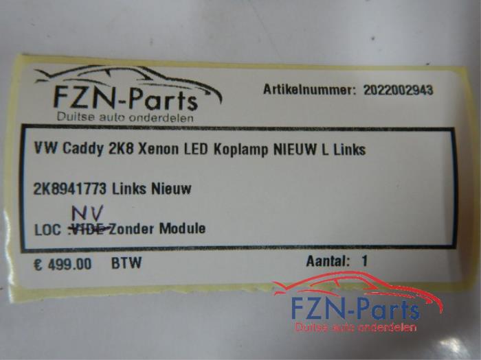VW Caddy 2K8 Xenon LED Koplamp NIEUW L Links