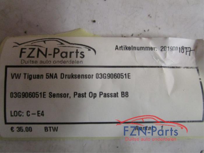 VW Tiguan 5NA Druksensor