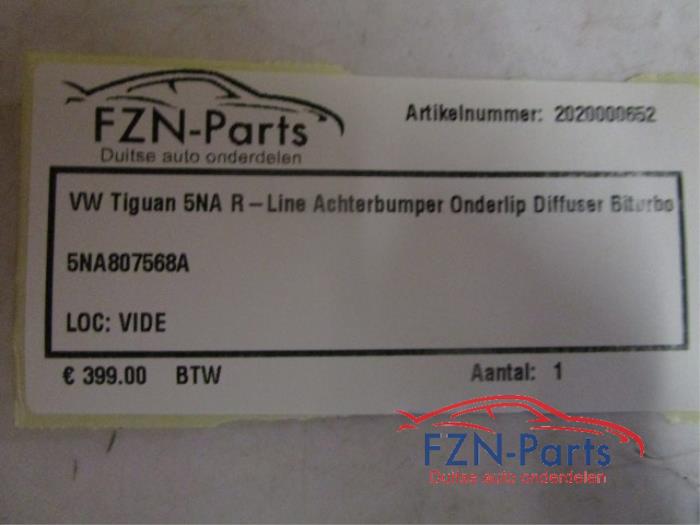 Diffuser achterbumper Volkswagen Tiguan (22727005)