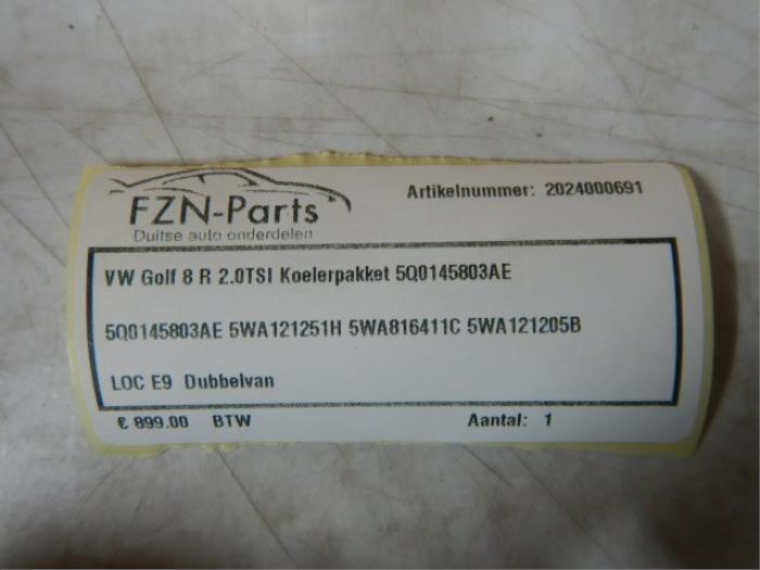 Koelerset Volkswagen Golf (22726804)