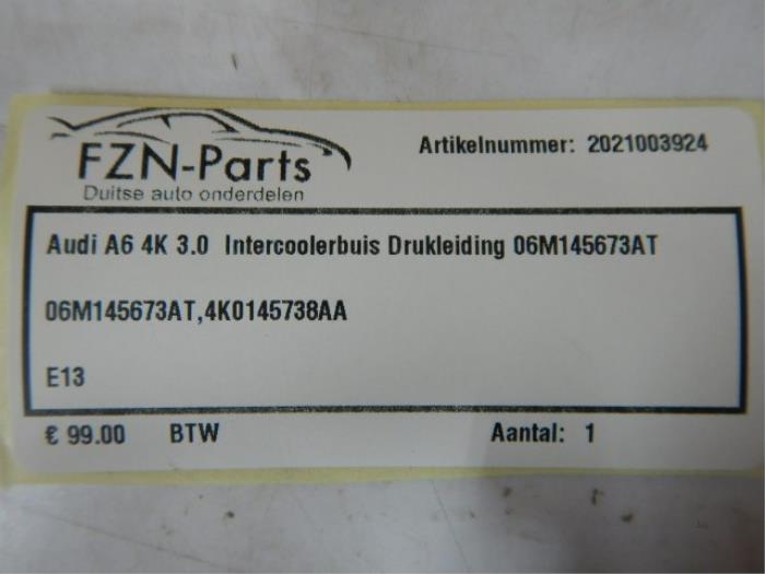 Intercooler Buis Audi A6 (22735094)