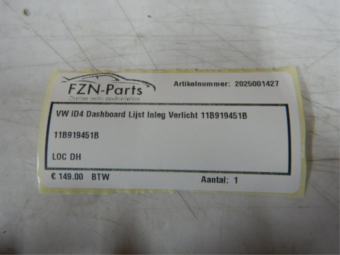 Dashboard deel Volkswagen ID.4 (22744184)