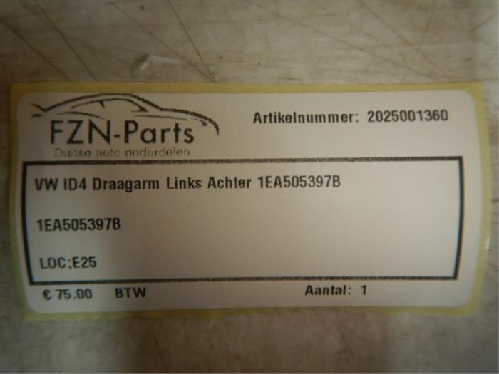 VW ID4 Draagarm Links-achter