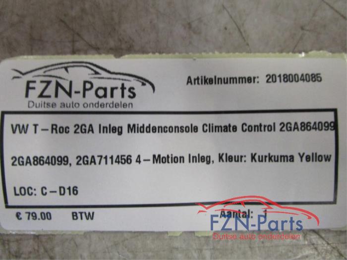 Climatronic Paneel Volkswagen T-Roc (22742976)